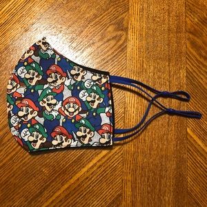Non medical cloth face mask - Super Mario Bros